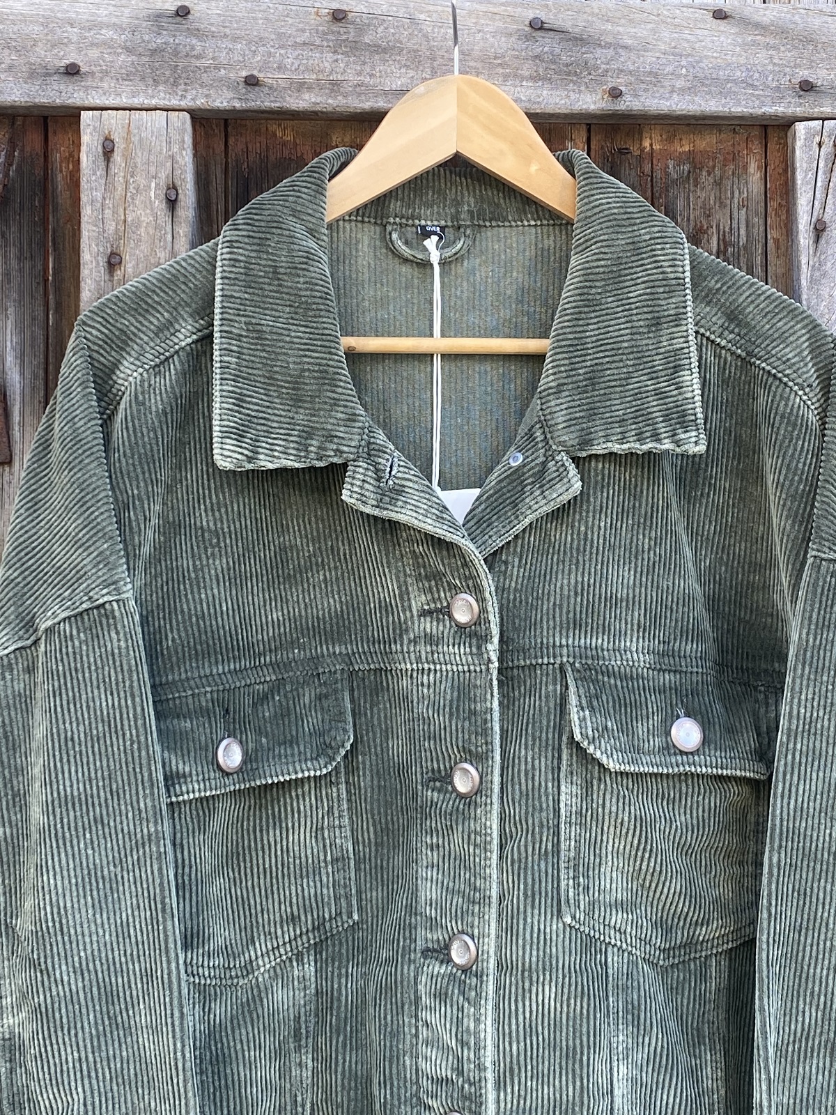 VESTE VELOURS 9632 KAKI MELLY AND CO 2