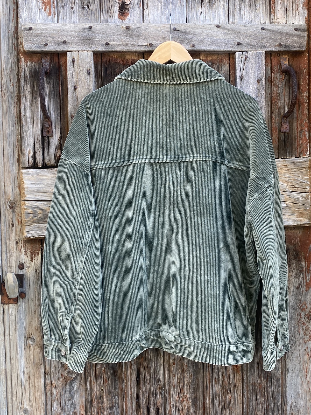VESTE VELOURS 9632 KAKI MELLY AND CO 3