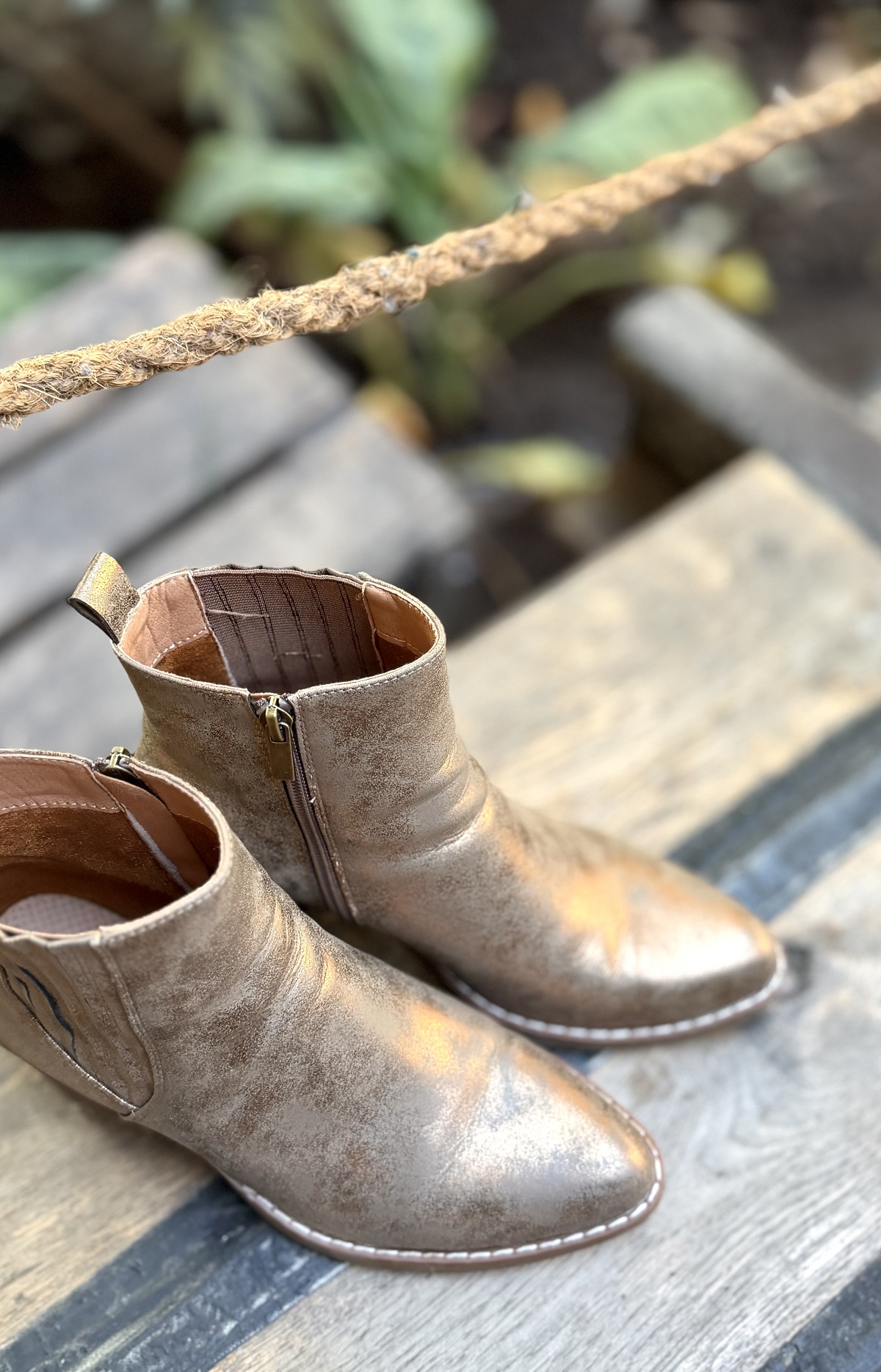 BOTTINES BRONZE 5