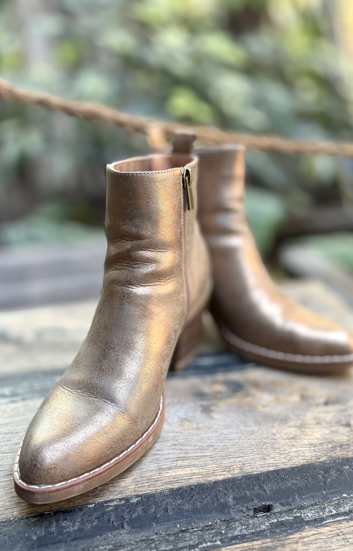 BOTTINES BRONZE 3