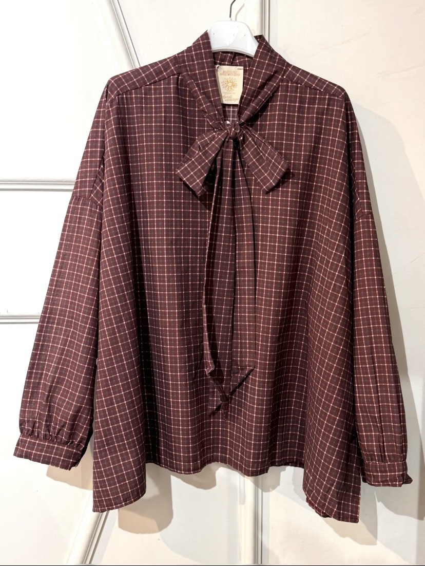 CHEMISE PARISIENNE CHIC BORDEAUX APRIL VINTAGE