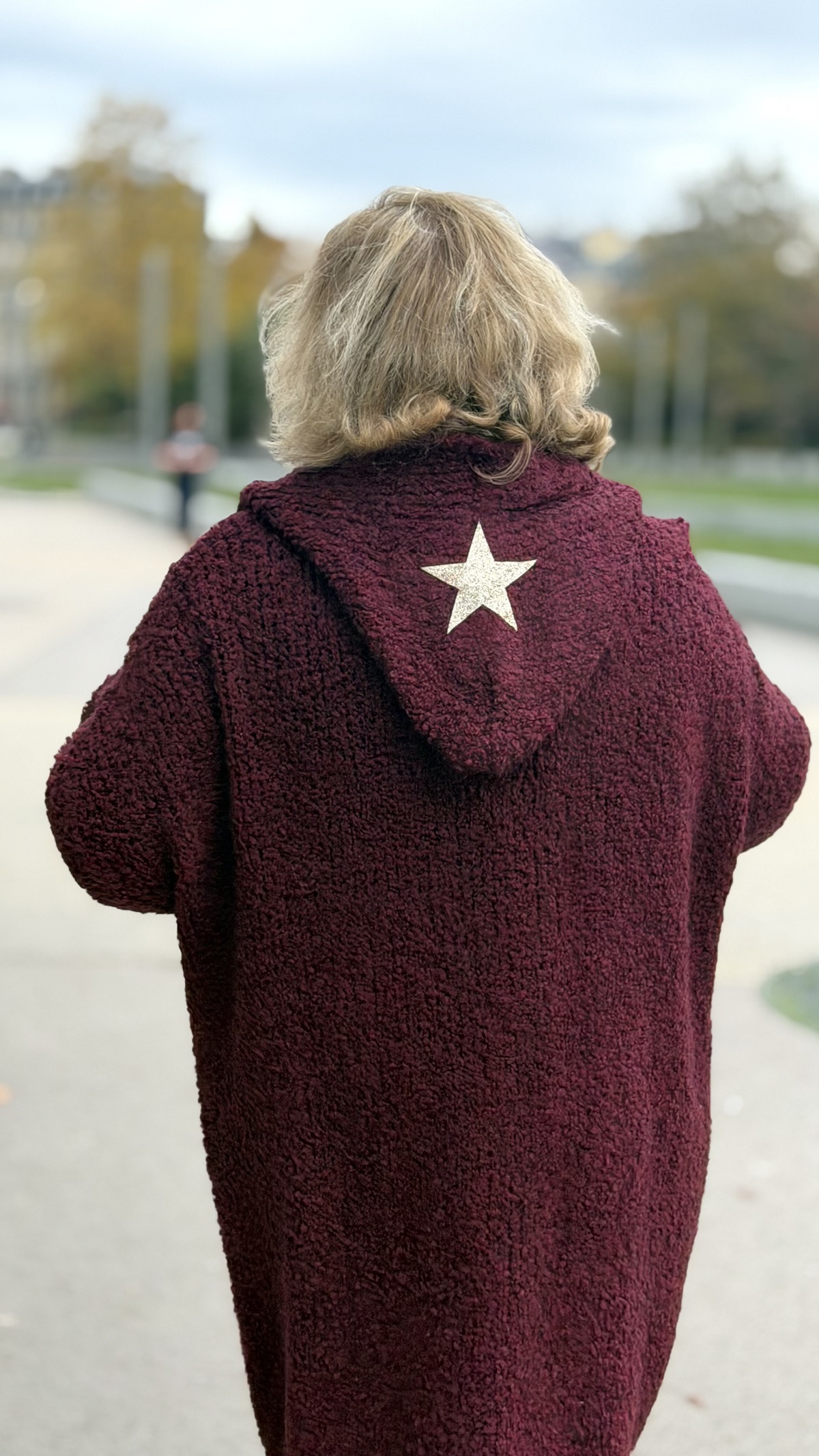 GILET ETOILE BORDEAUX APRIL VINTAGE