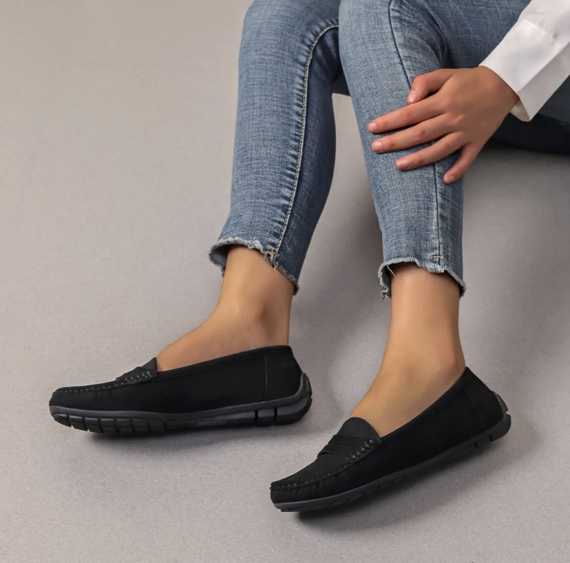 MOCASSINS CONFORT FEMME NOIR MOOW 4