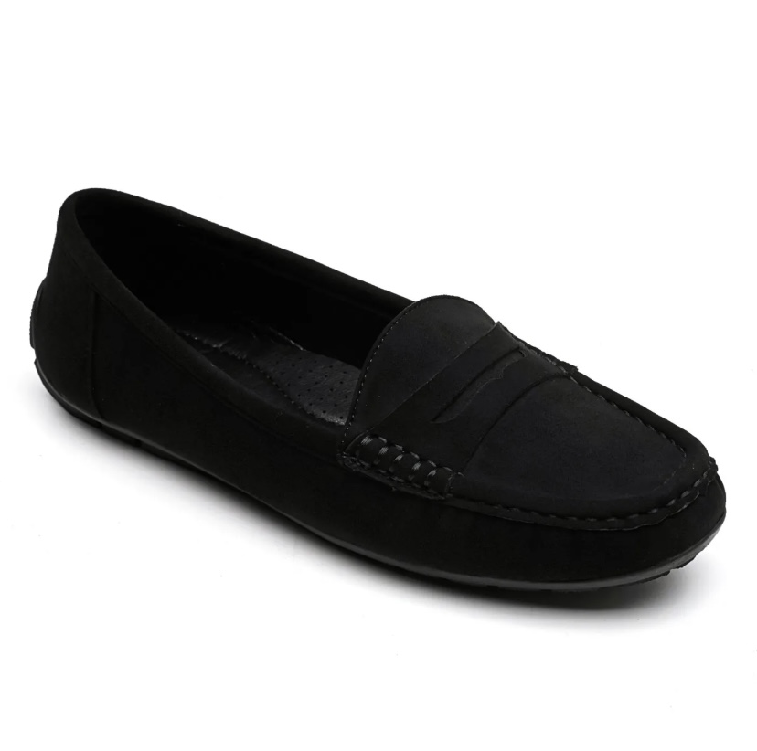 MOCASSINS CONFORT FEMME NOIR MOOW 3