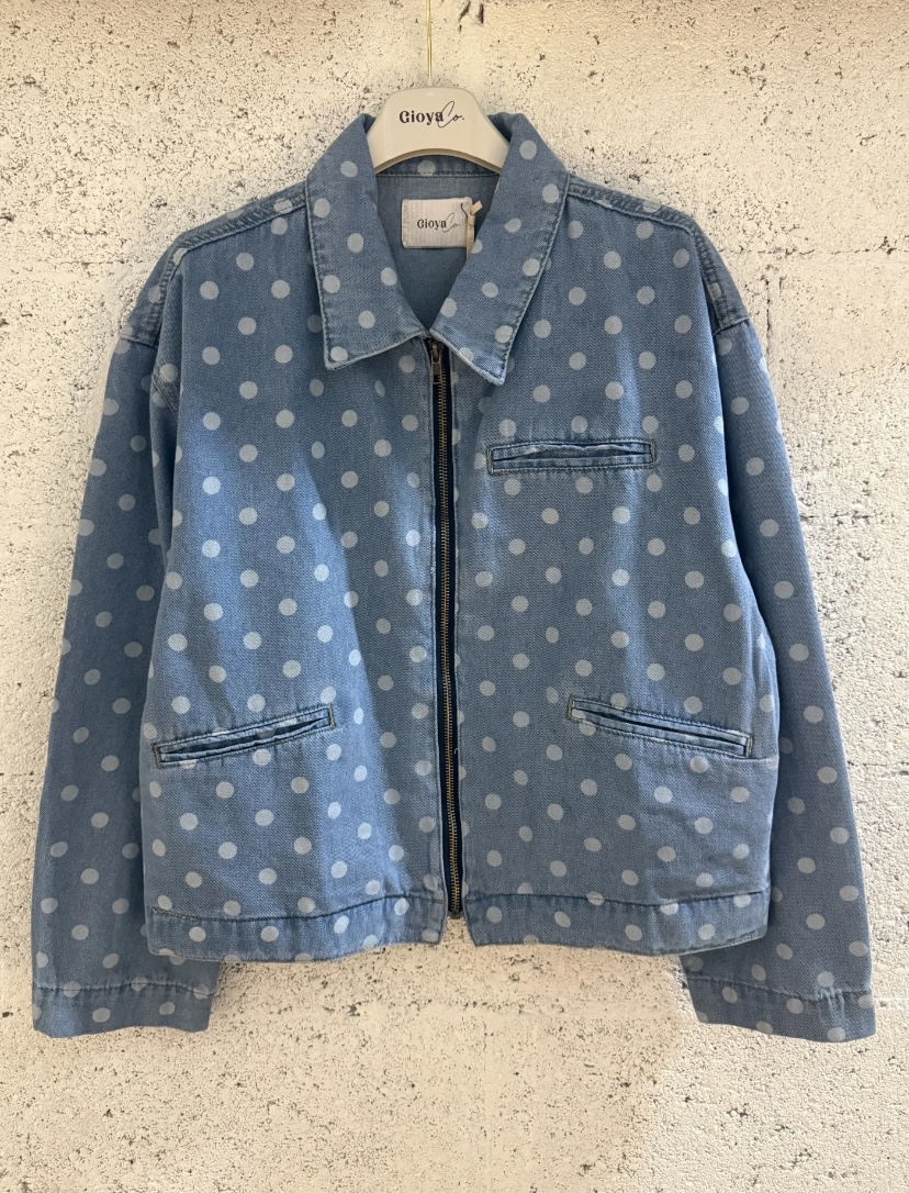 VESTE JEAN A POIDS GIOYA