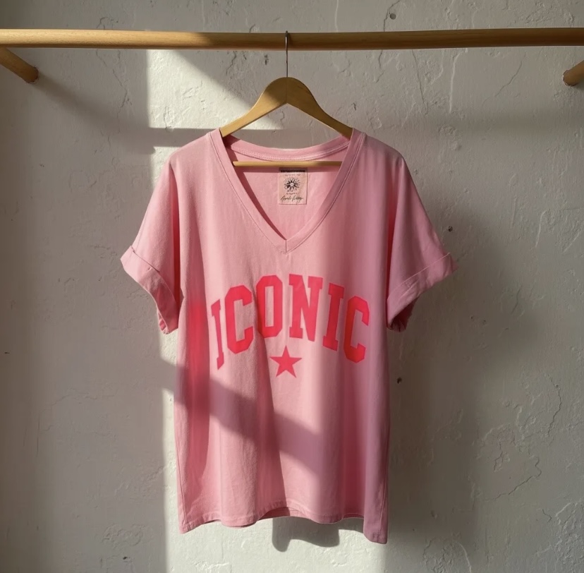 T-SHIRT ICONIC ROSE APRIL VINTAGE