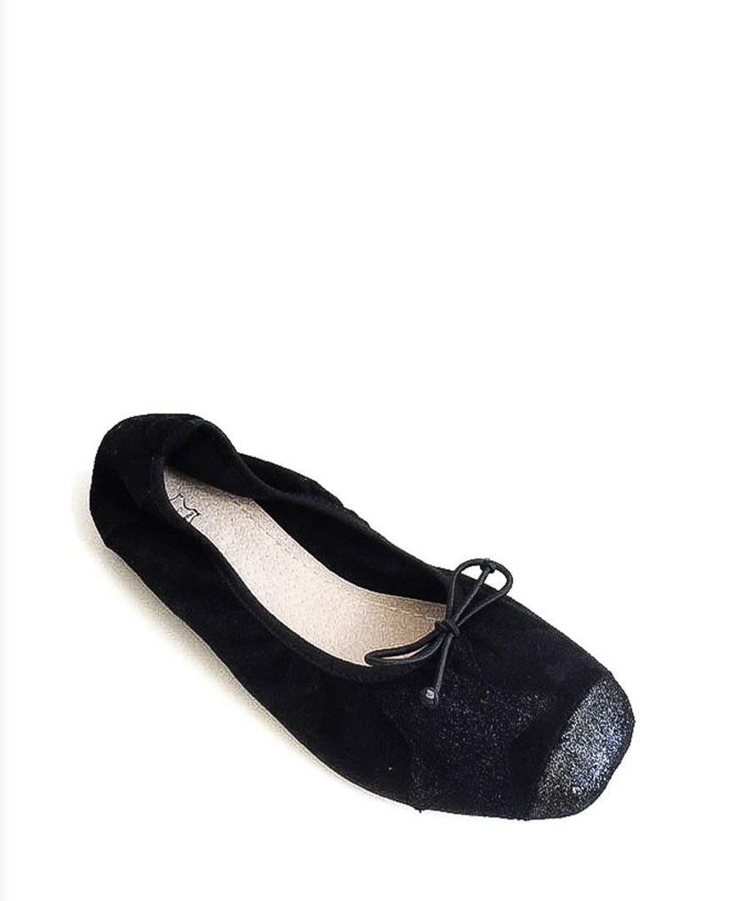 BALLERINES SOUPLES AVEC ETOILE NOIR 1