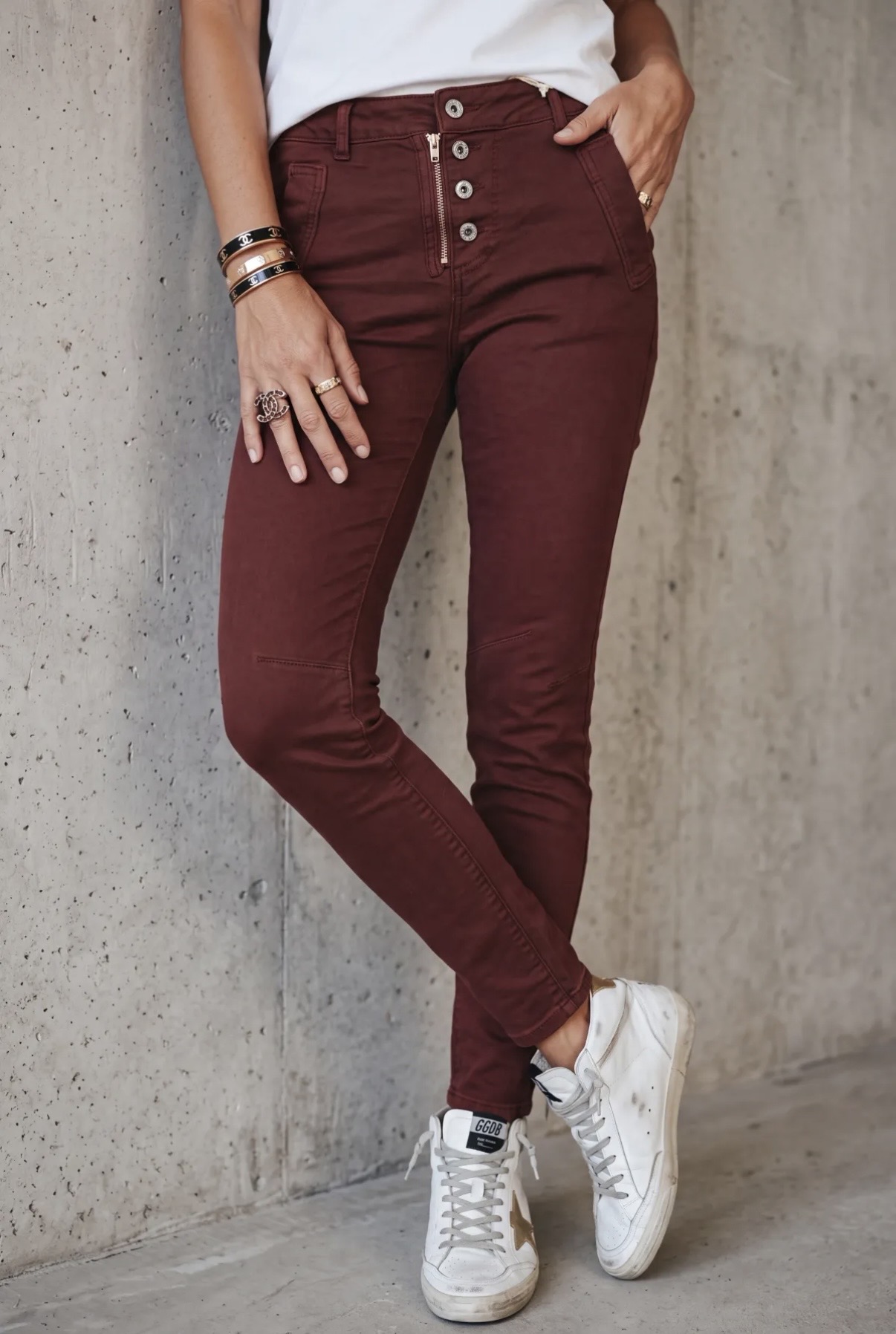 PANTALON 8123 MELLY AND CO TERRACOTTA 1