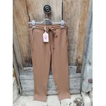 pantalon quarzo camel banditas