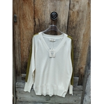pull maila écru et olive banditas