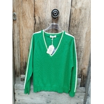 pull victoria vert gucci et blanc banditas