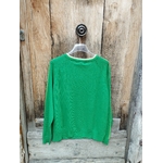 pull victoria vert gucci et blanc banditas 1