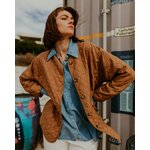 veste zolfo camel banditas sur model 1