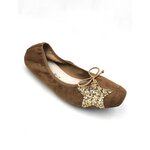 BALLERINES AVEC ETOILE CAMEL