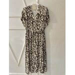 ROBE LONGUE JUNGLE CHOCOLAT APRIL VINTAGE