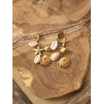 BOUCLES D'OREILLES COQUILLAGES 1