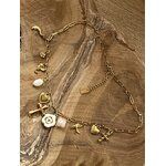 COLLIER CHARMS BOHEME DORE