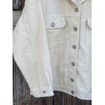 VESTE VELOURS 9632 ECRU MELLY AND CO 1
