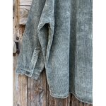 VESTE CHEMISE VELOURS 9631 KAKI MELLY AND CO 4