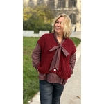 CHEMISE CARREAUX BORDEAUX APRIL VINTAGE