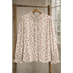Chemise Douce Fleurs blanc et rose In April 1986 1