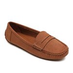 MOCASSINS CONFORT FEMME CAMEL MOOW 3