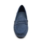 MOCASSINS CONFORT FEMME BLEU MOOW 4