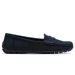 MOCASSINS CONFORT FEMME MARINE MOOW 2