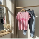 T-SHIRT LE MARAIS APRIL VINTAGE ROSE