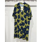 ROBE FLEURS IZZY MARINE ET ANIS
