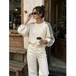 pull-etoile-ecru-et-bleu
