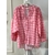 CHEMISE VICHY AVEC ETOILES ROSE APRIL VINTAGE