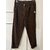 PANTALON BAREL BROCHE VELOURS CHOCOLAT APRIL VINTAGE 2