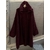 MAXI GILET ETOILE CAPUCHE BORDEAUX APRIL VINTAGE