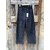 PANTALON VELOURS 7370 NOIR MELLY AND CO