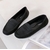 MOCASSINS CONFORT FEMME NOIR MOOW