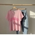 T-SHIRT LE MARAIS APRIL VINTAGE ROSE 1