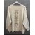 PULL OVERSIZE ICONIC ECRU APRIL VINTAGE
