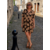 ROBE FLEURS IZZY CAMEL 1