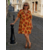 ROBE FLEURS IZZY ORANGE ET MAIS 1