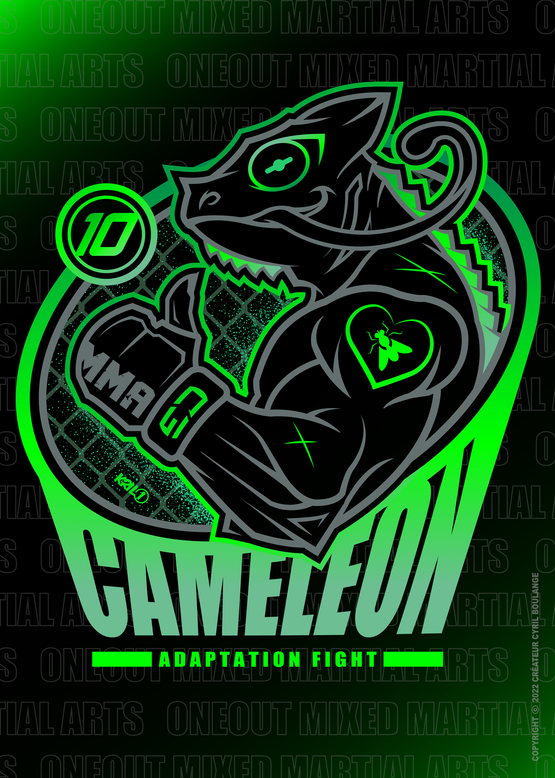 ONEOUT POSTER CAMELEON