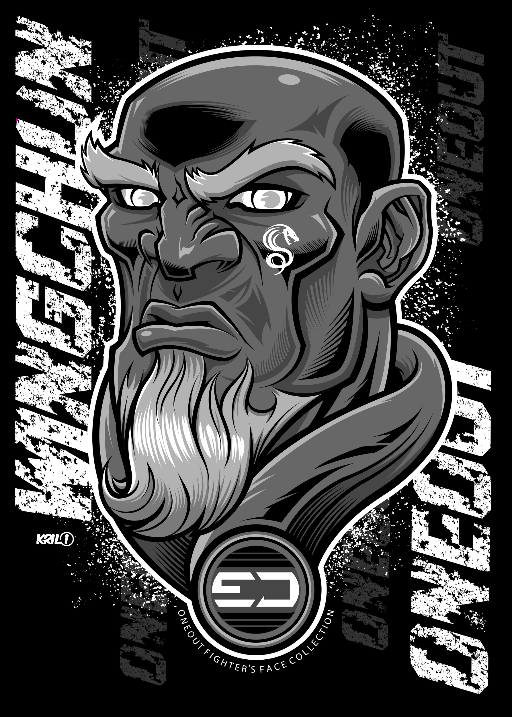 wingchun poster oneout