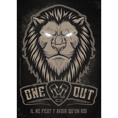 ONE KING ONEOUT POSTER