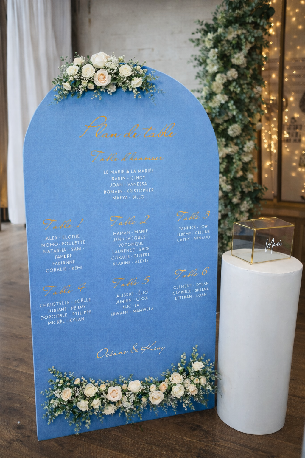 Backdrop Bleu