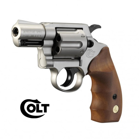 Revolver d'alarme a blanc ou gaz pour femme, Umarex Colt Detective