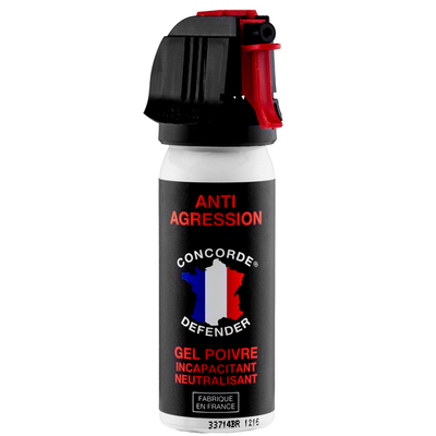 Spray lacrymogène gel poivre 50 ml