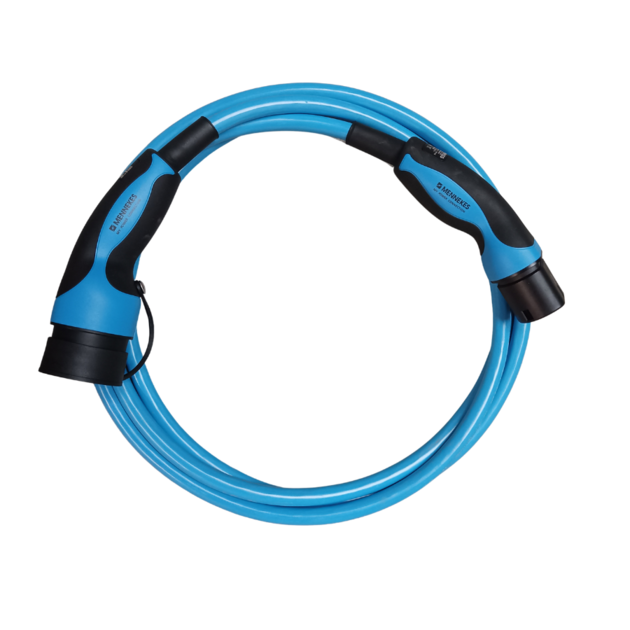 Câble de recharge MENNEKES - Longueur 4m bleu