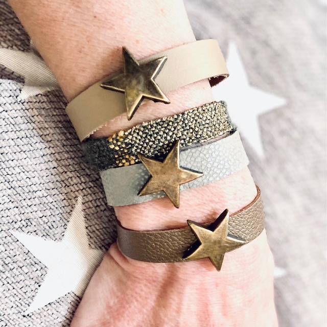 bracelets ZOE en cuir