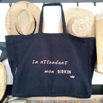 sac cabas de plage EN ATTENDANT