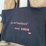 sac cabas de plage EN ATTENDANT